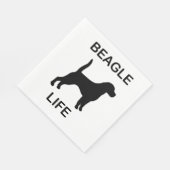 Beagle Serviette (Ecke)
