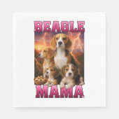 Beagle Serviette (Vorderseite)