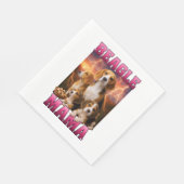 Beagle Serviette (Ecke)