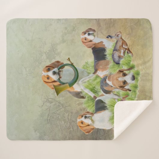 Beagle Sherpadecke (Vorderseite (Horizontal))