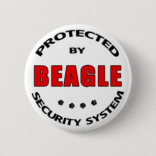 Beagle-Sicherheit Button