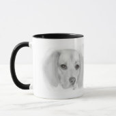Beagle Sketch Tasse (Links)