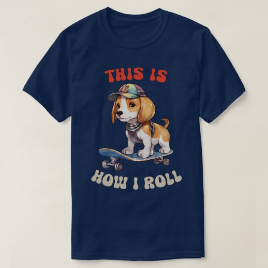 Beagle So nehme ich T-Shirt (Design vorne)