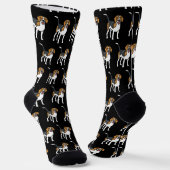 Beagle Socken (Gewinkelt)