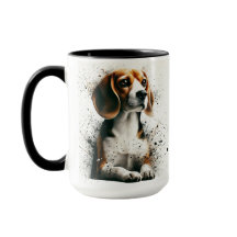 Beagle Spritzer Kaffee Tasse Cup