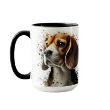 Beagle Spritzer Kaffee Tasse Cup