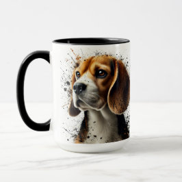 Beagle Spritzer Kaffee Tasse Cup