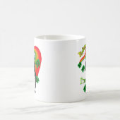 Beagle St Patrick's Day Kaffeetasse (Mittel)