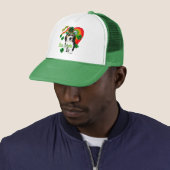 Beagle St Patrick's Day Truckerkappe (Beispiel)