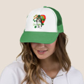 Beagle St Patrick's Day Truckerkappe (Beispiel)