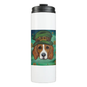 Beagle St. Patty Thermosbecher