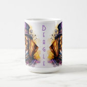 Beagle-Steampunk-Hund Kaffeetasse (Mittel)