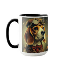 Beagle Steampunk Kaffee Tasse Cup