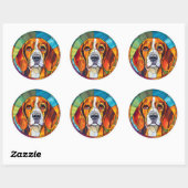 Beagle Sticker Pack (Blatt)