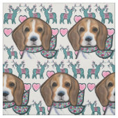 Beagle Stoff (Muster)