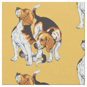 Beagle Stoff (Nahaufnahme)