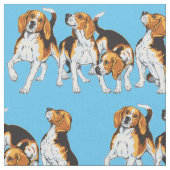 Beagle Stoff (Nahaufnahme)