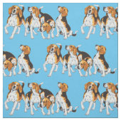Beagle Stoff (Muster)