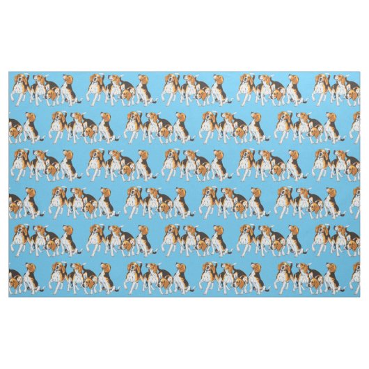 Beagle Stoff (Fat Quarter (45,7 x 55,9 cm))