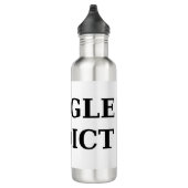 Beagle-Süchtig Edelstahlflasche (Rechts)