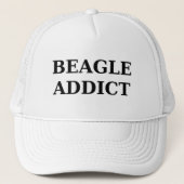 Beagle-Süchtig Truckerkappe (Vorderseite)