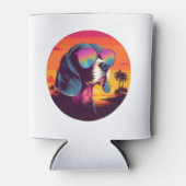 Beagle Sunset Background Shirt, Beagle Mama, Beagl Dosenkühler (Vorderseite)