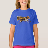 Beagle Superhero Kid's T - Shirt