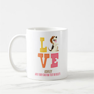 Beagle Süßer Hund Papa Kaffeetasse
