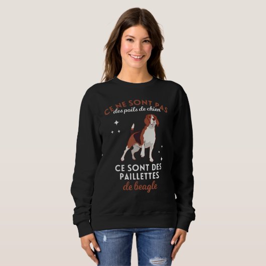 Beagle Sweatshirt (Vorne ganz)