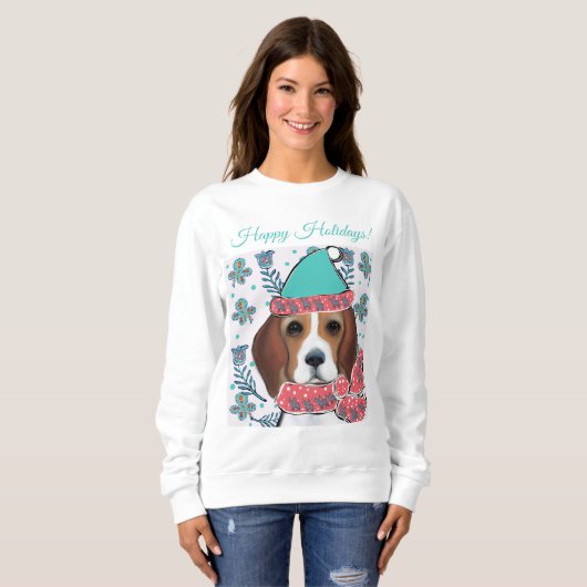 Beagle Sweatshirt (Vorne ganz)