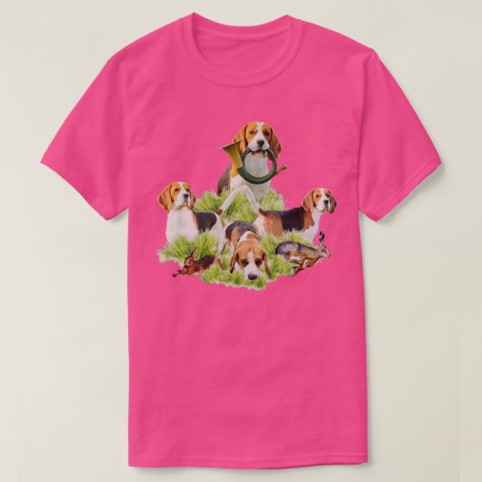 Beagle T-Shirt (Design vorne)
