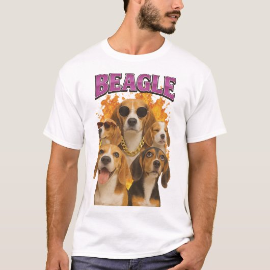 Beagle          T-Shirt (Vorderseite)