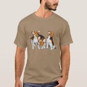 Beagle T-Shirt (Vorderseite)