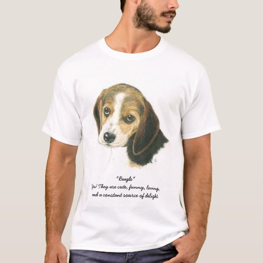 Beagle T-Shirt (Vorderseite)