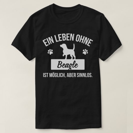Beagle T-Shirt (Design vorne)