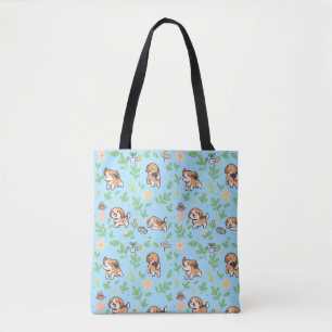 Beagle-Tasche Süße Frühlingsblumen-Geschenk für Hu Tasche