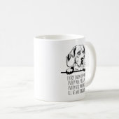 Beagle Tasse, Beagle Geschenk, Beagle Mama Kaffee  Kaffeetasse (VorderseiteRechts)