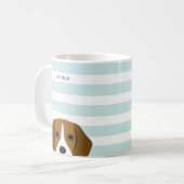 Beagle-Tasse Kaffeetasse (Vorderseite Links)