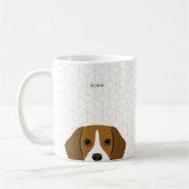 Beagle-Tasse Kaffeetasse (Links)