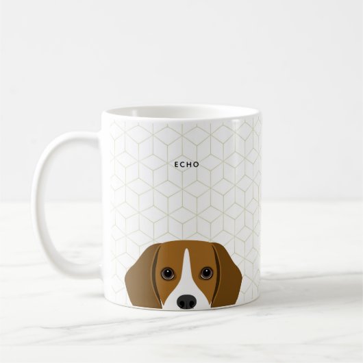 Beagle-Tasse Kaffeetasse (Links)