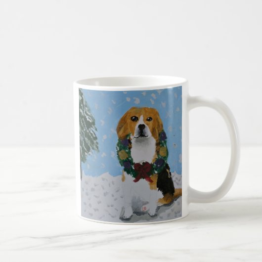 Beagle-Tasse Kaffeetasse (Rechts)