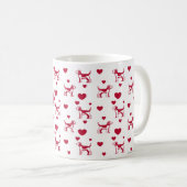 Beagle Tasse mit Herz (VorderseiteRechts)