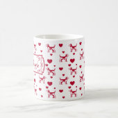 Beagle Tasse mit Herz (Mittel)