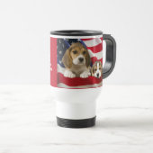 Beagle-Tasse Reisebecher (VorderseiteRechts)
