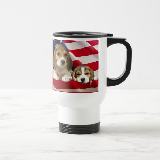 Beagle-Tasse Reisebecher (Rechts)