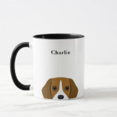 Beagle-Tasse Tasse (Links)