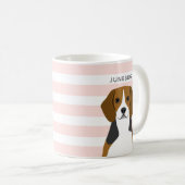 Beagle-Tassen Kaffeetasse (VorderseiteRechts)