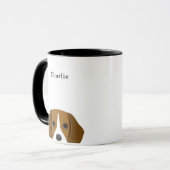 Beagle-Tassen Tasse (Vorderseite Links)