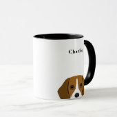 Beagle-Tassen Tasse (VorderseiteRechts)
