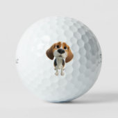 Beagle Theme Golfball (Vorderseite)